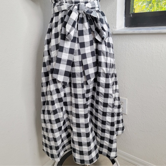 EUC TARGET collab black and white gingham sundress with pockets XS - Picture 6 of 10